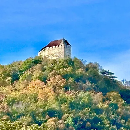 Burgblick Apartment- 60qm, Kueche, Waschmaschine, Streamingdienste アパート